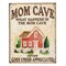 Desperate Enterprises Mom Cave - Often Under Appreciated Tin Sign, 12.5" W x 16" H